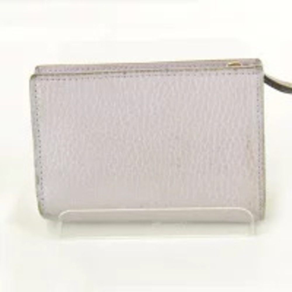 GUCCI Bi fold Wallet Leather Purple - Picture 2 of 9
